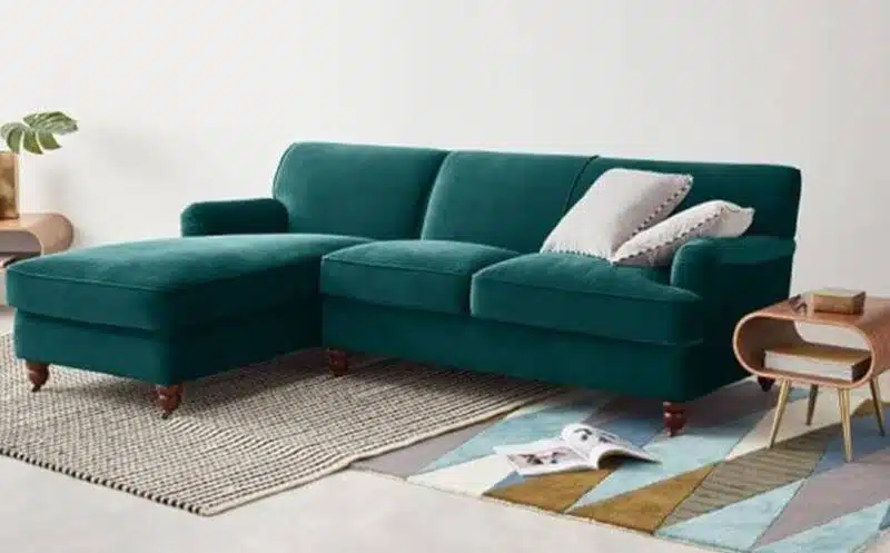 Sofa chất liệu vải nhung