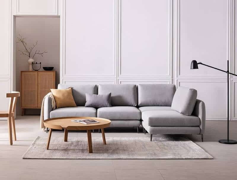 Ghế sofa vải bố