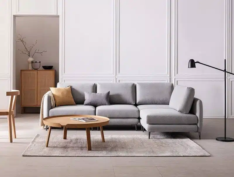 Ghế sofa vải bố