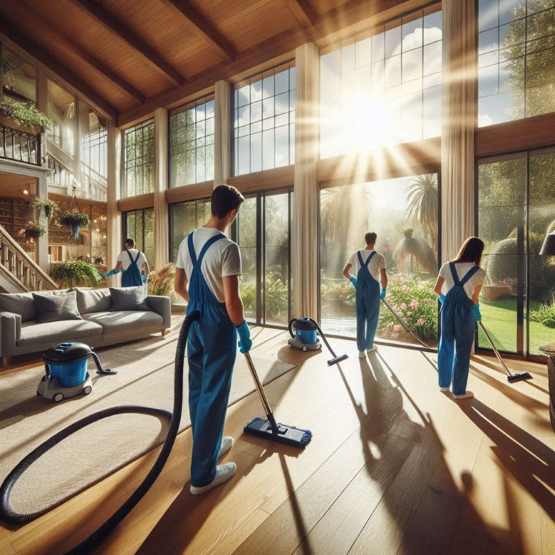 Dịch vụ vệ sinh biệt thự chuyên nghiệp