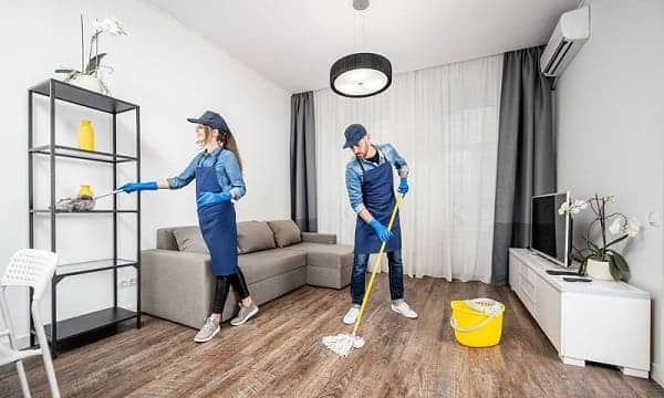 Vệ Sinh Công Nghiệp KGS cung cấp dịch vụ vệ sinh căn hộ mới xây xong giá tốt tại khu vực Hà Nội