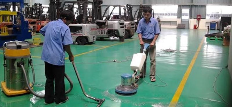 Quy trình vệ sinh kho bãi có những hạng mục nào?