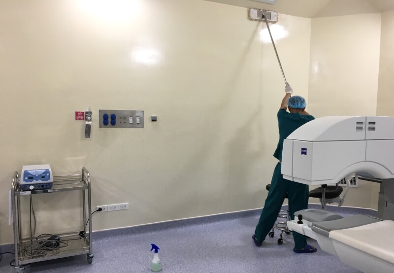 Các nguyên tắc cơ bản trước khi vệ sinh bệnh viện