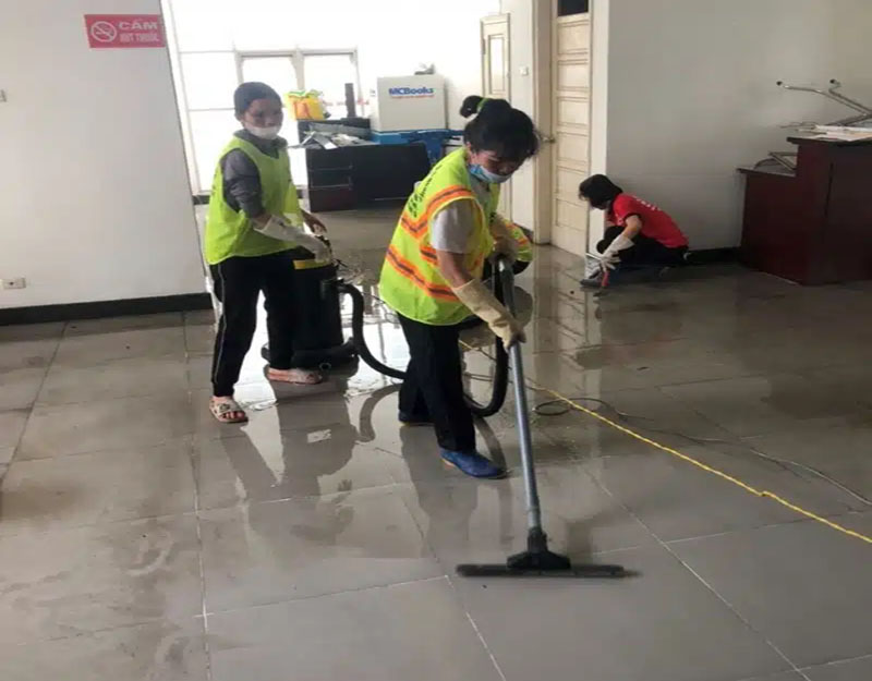 Dịch vụ vệ sinh theo giờ