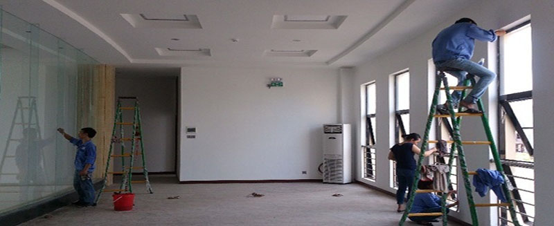 Dọn dẹp vệ sinh sau xây dựng