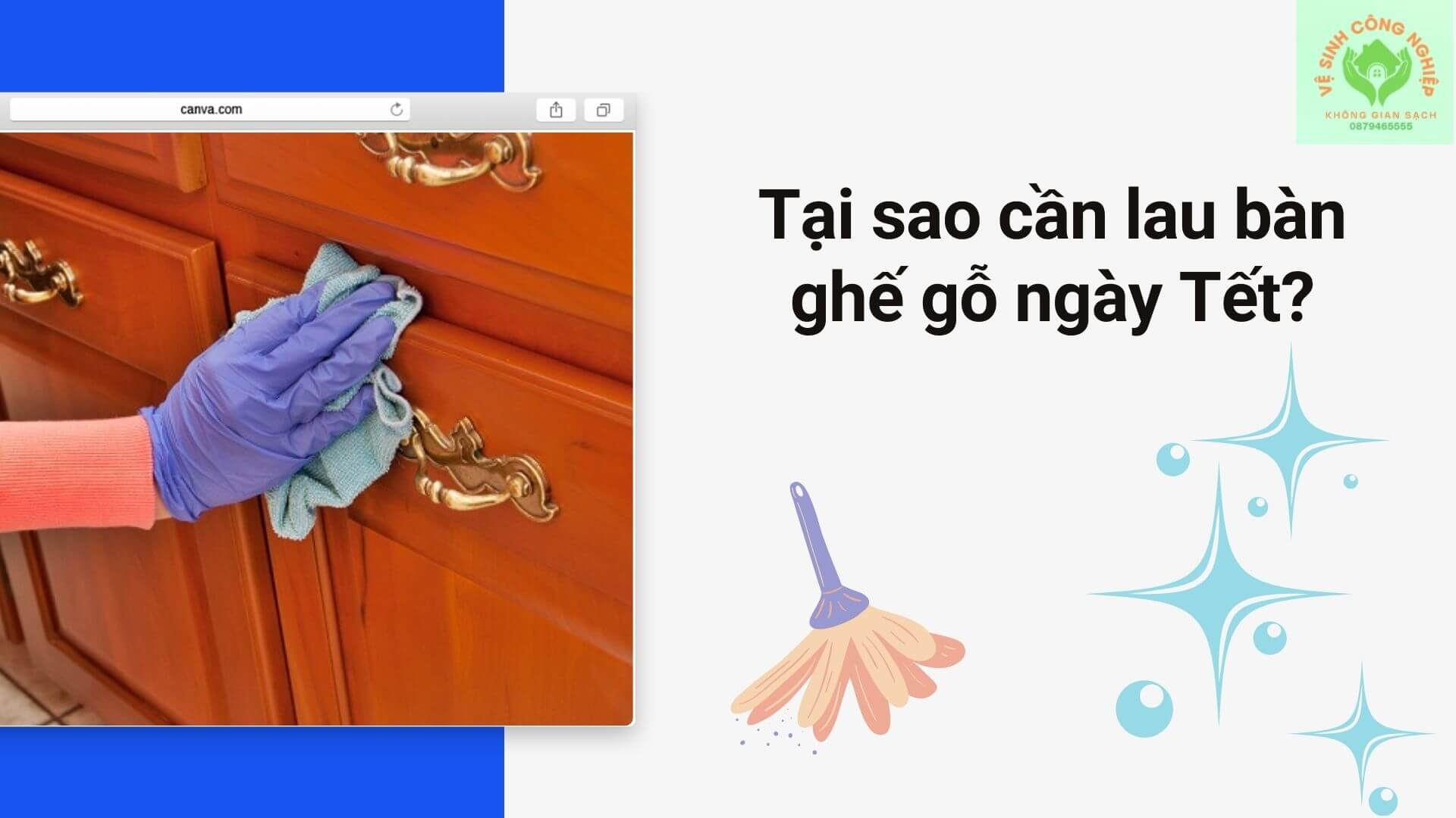 Tại sao cần lau bàn ghế gỗ ngày Tết? Tại sao cần lau bàn ghế gỗ ngày Tết?