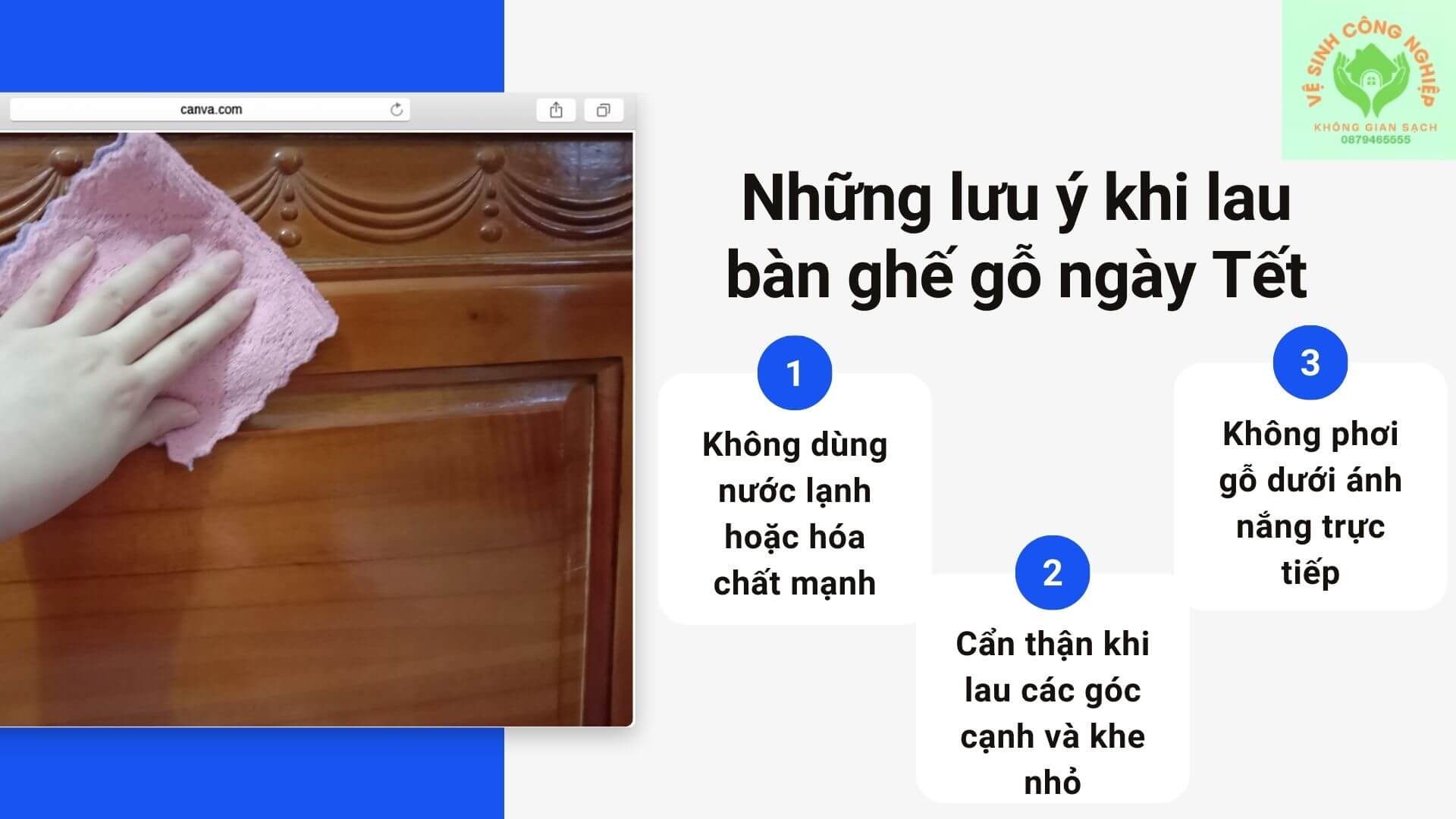 Những lưu ý khi lau bàn ghế gỗ ngày Tết Những lưu ý khi lau bàn ghế gỗ ngày Tết
