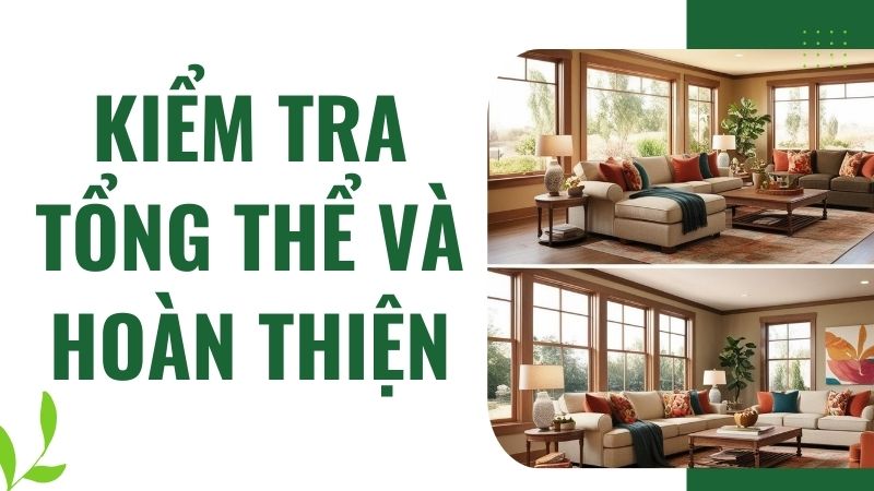 Kiểm tra tổng thể và hoàn thiện Kiểm tra tổng thể và hoàn thiện