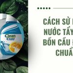 Cách sử dụng nước tẩy rửa bồn cầu đúng chuẩn 1