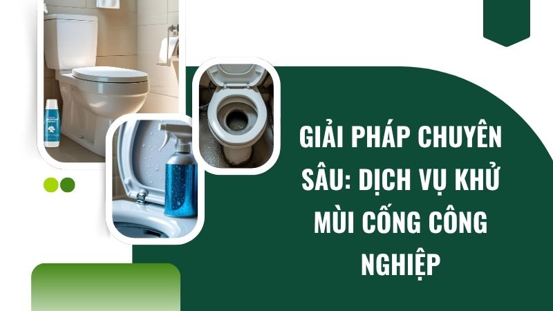 Giải pháp chuyên sâu: Dịch vụ khử mùi cống công nghiệp Giải pháp chuyên sâu: Dịch vụ khử mùi cống công nghiệp
