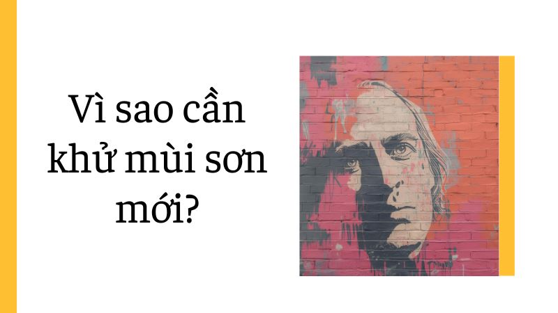 Vì sao cần khử mùi sơn mới? Vì sao cần khử mùi sơn mới?