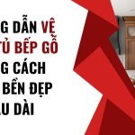 Hướng dẫn vệ sinh tủ bếp gỗ đúng cách giúp bền đẹp lâu dài ve-sinh-tu-bep-go-1